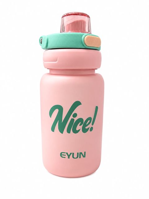 İdman su qabı Eyun Sport, plastik, çəhrayı, 600 ml — Bakı
