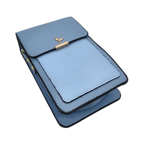 Qadın çiyin çantası BAG_H9819_BLUE_1, göy — Bakı