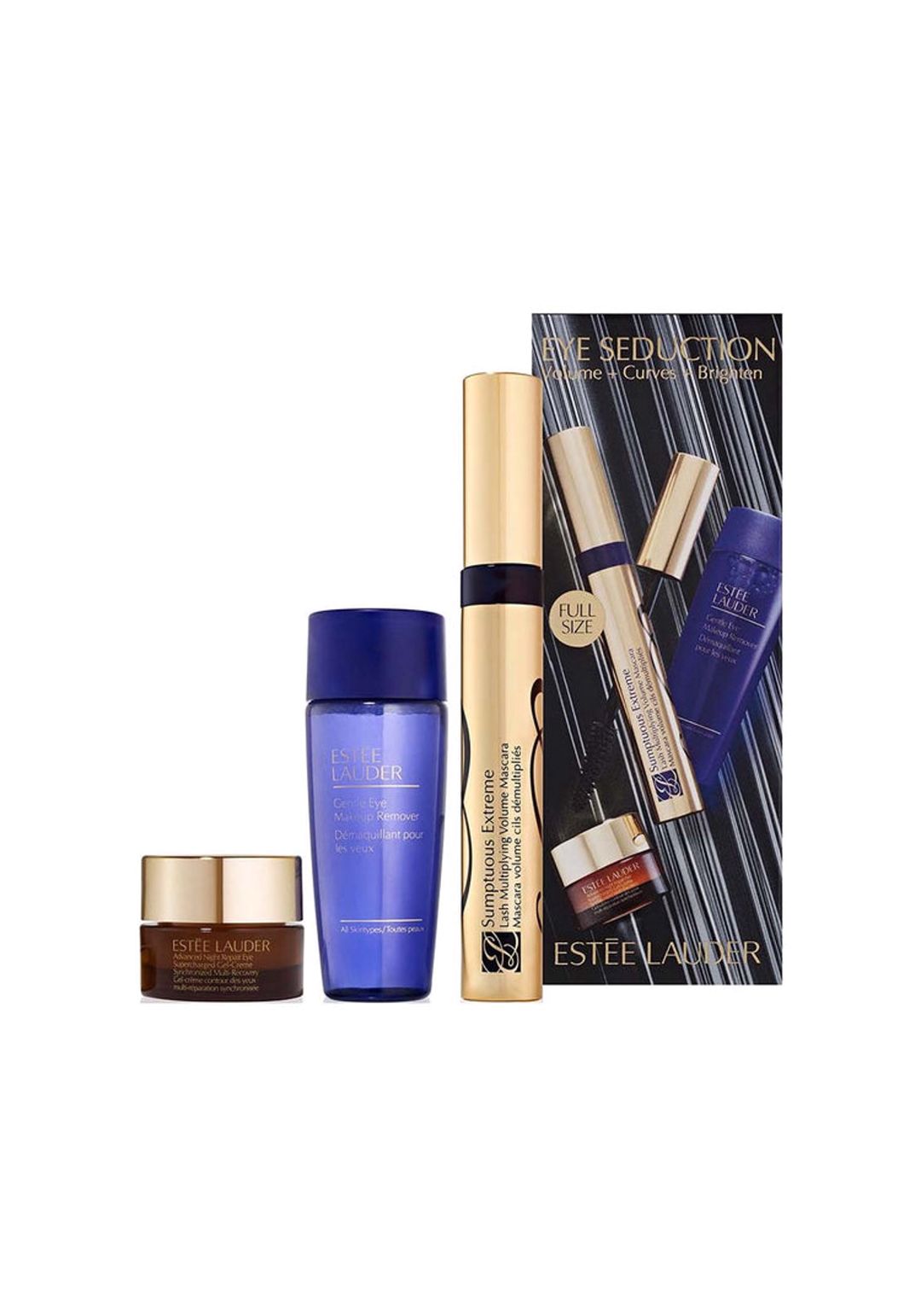 Üz üçün kosmetika dəsti Estee Lauder Eye Seduction (tuş 8 ml + makiyajın silinməsi üçün vasitə 30 ml + göz üçün gel-krem 5 ml) — Mallar, Bakı (2)