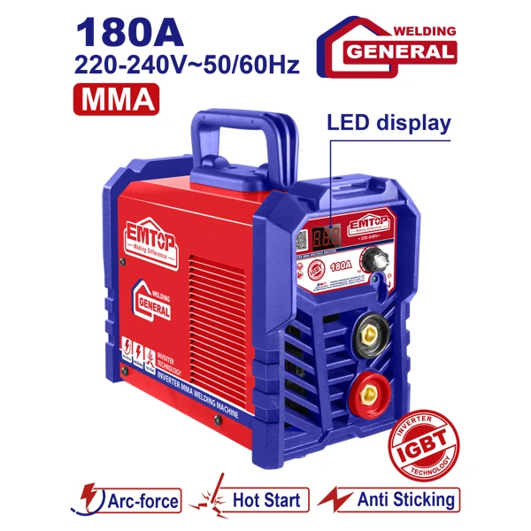 Inverter MMA welding machine EWDEM1851 — OnMaster — Repair & Construction