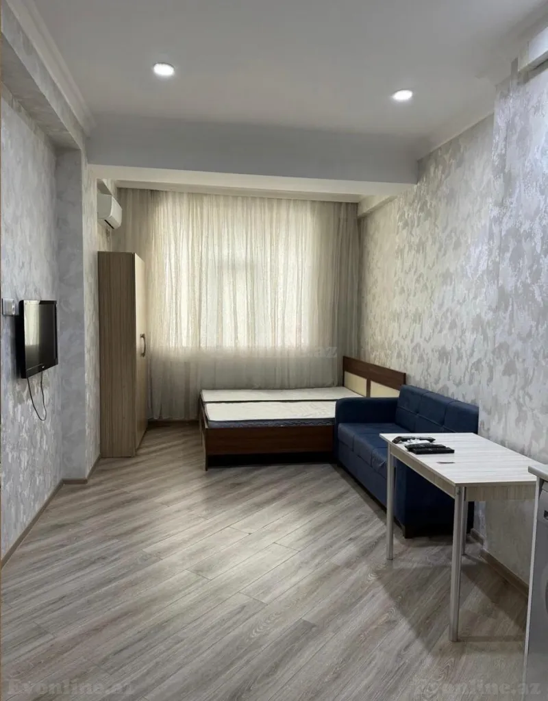 Kirayə verilir 1 otaqlı Mənzil Yeni tikili 40 m² Bakı, Nərimanov r., Gənclik m — Bakı