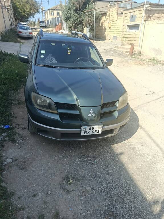 Mitsubishi Outlander, 2.4 L, 2003 il, 269 000 km 99-BX-653 — Avtomobillər, Bakı (8)