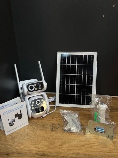 4G sim kartlı simsiz kamera Ubox 4g kamera simsiz solar kamera sim — Bakı