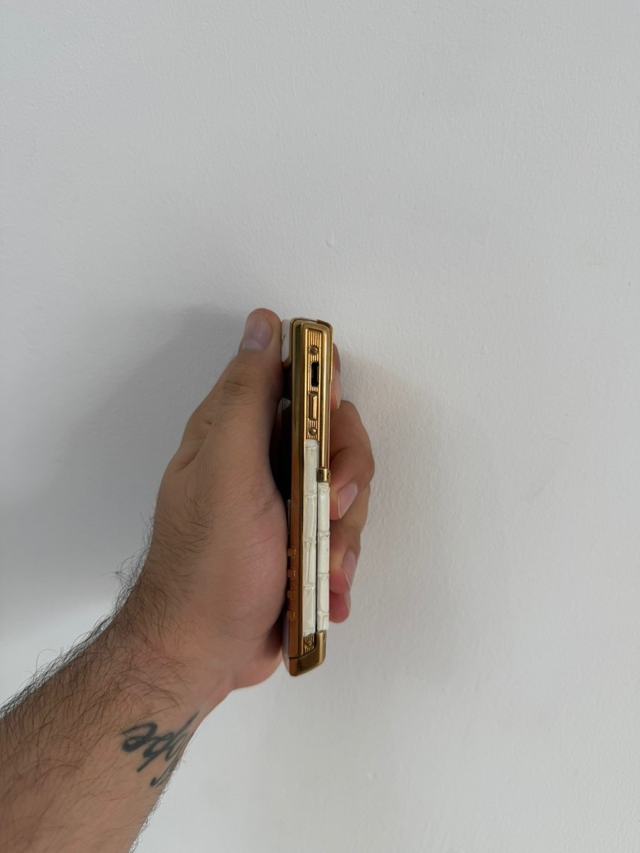 Vertu Signature S Design White Gold with Brilliants 4GB — Smartfonlar, Bakı (4)