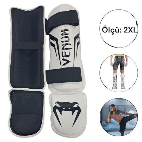 Kikboksinq üçün qalxanlar Venum KAHN3071, ağ, ölçü XXL — Bakı