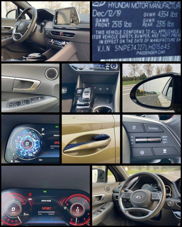 Hyundai Sonata, 1.6 L, 2020 il, 160 130 km — Avtomobillər, Bakı (6)