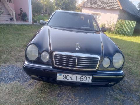 Mercedes E 240, 2.4 L, 1998 il, 443 090 km — Zaqatala