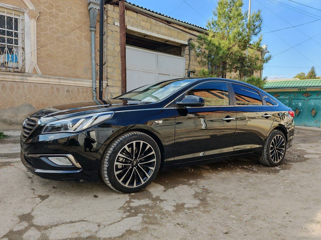 Hyundai Sonata, 2.0 L, 2015 il, 177 777 km — Avtomobillər, Gəncə (3)