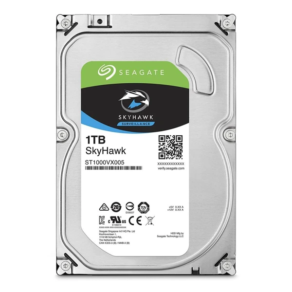 Seagate SkyHawk Surveillance 1 TB ST1000VX013 Hard Disk — Mallar, Bakı