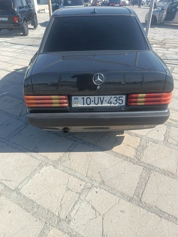 Mercedes 190, 2.0 L, 1992 il, 200 000 km 10-UV-435 — Avtomobillər, Saatlı (2)