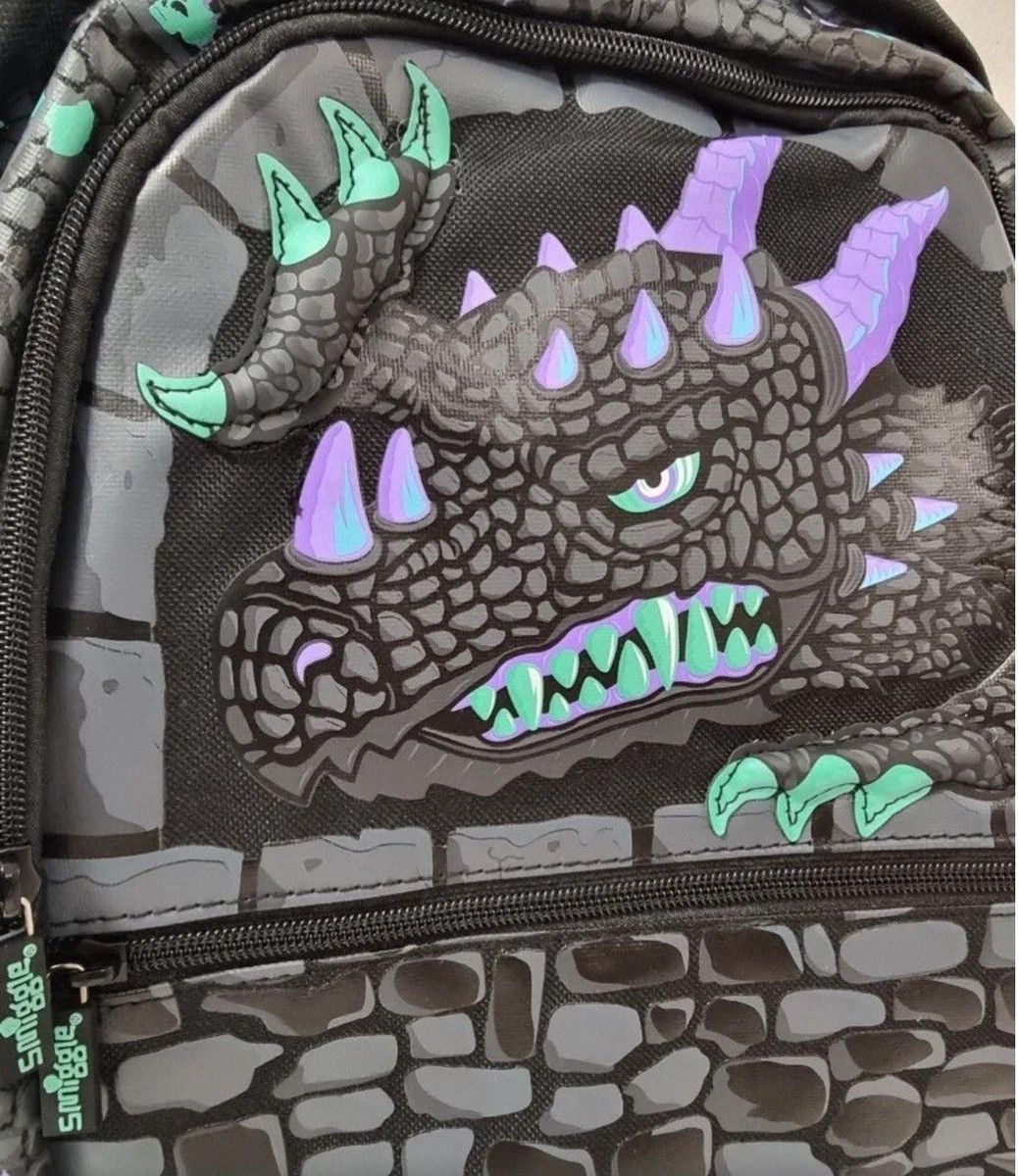 Məktəb çantası Smiggle Drakon, poliester, rəngbərəng, 17.8 l — Mallar, Bakı (3)