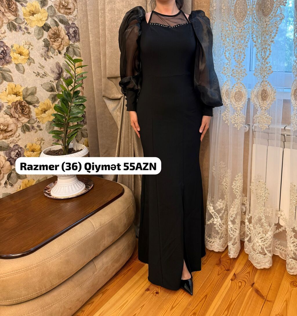 Ziyafət donu, Maksi — Axşam paltarları, Sumqayıt (2)