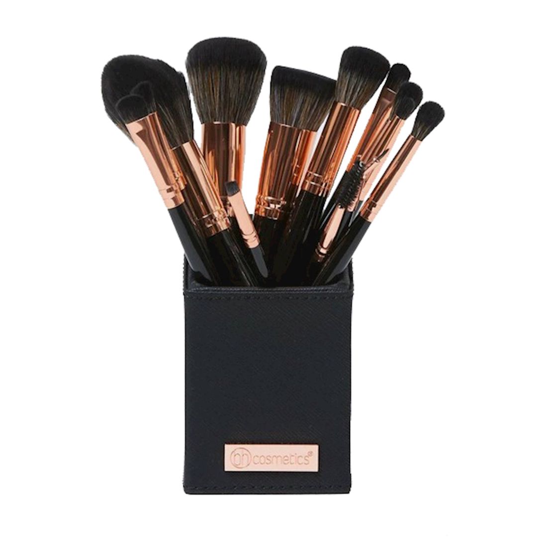 Makiyaj üçün firça dəsti BH Cosmetics Signature Rose Gold 13 Piece Brush Set — Mallar, Bakı (2)