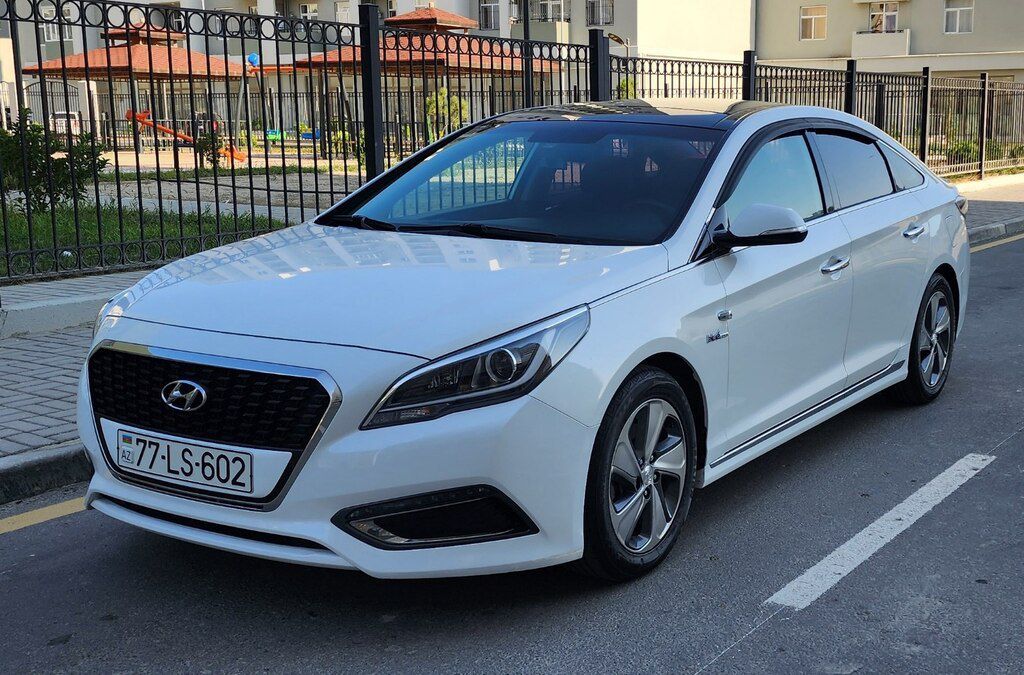 Hyundai Sonata, 2.0 L, 9.8 kWh, 2016 il, 165 000 km — Avtomobillər, Bakı (4)