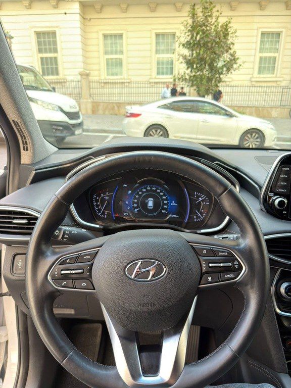 Hyundai Santa Fe, 2.0 L, 2018 il, 156 000 km 88-DH-131 — Avtomobillər, Bakı (10)