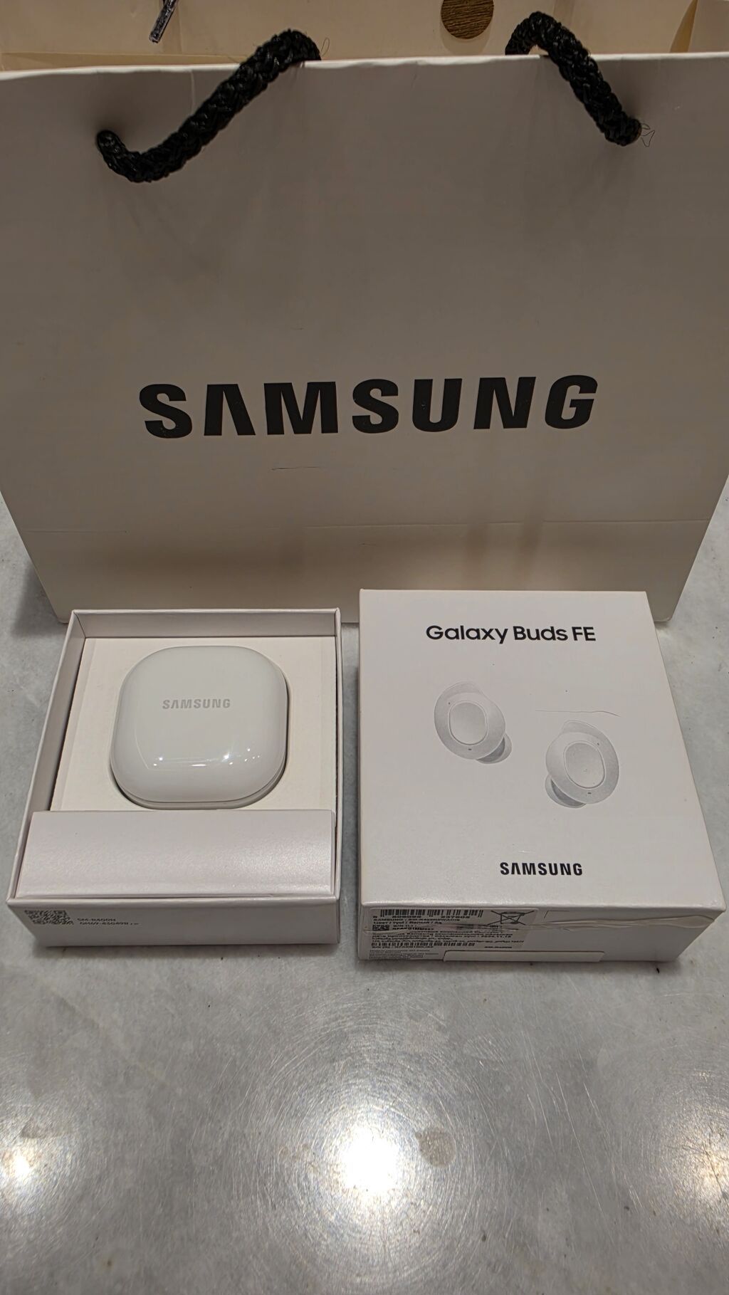 İşlənmiş Simsiz (Bluetooth) Qulaqcıqlar, Samsung, rəng - Ağ — Qulaqcıqlar, Bakı (2)