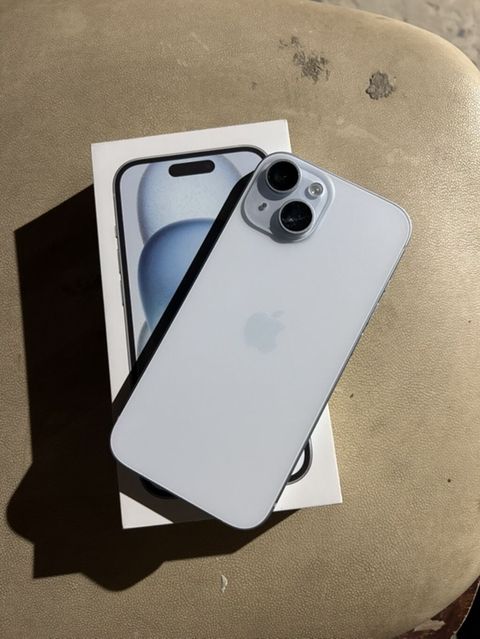 IPhone 15, 128 GB, Ağ, Face ID — Masazır