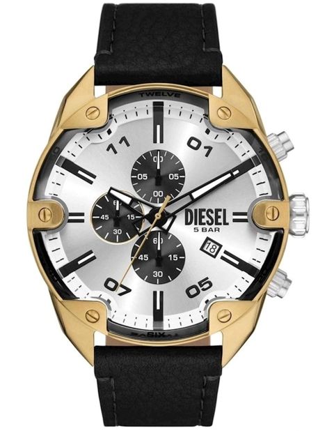 Kişi qol saatı Diesel DZ4671 Black/Silver/Gold — Bakı