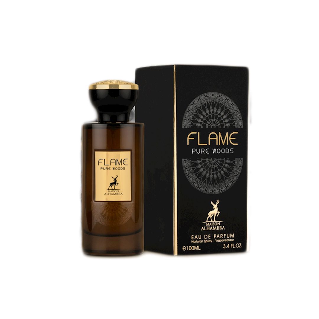 No Brand Flame Pure Woods ətir suyu uniseks, 100 ml — Mallar, Bakı