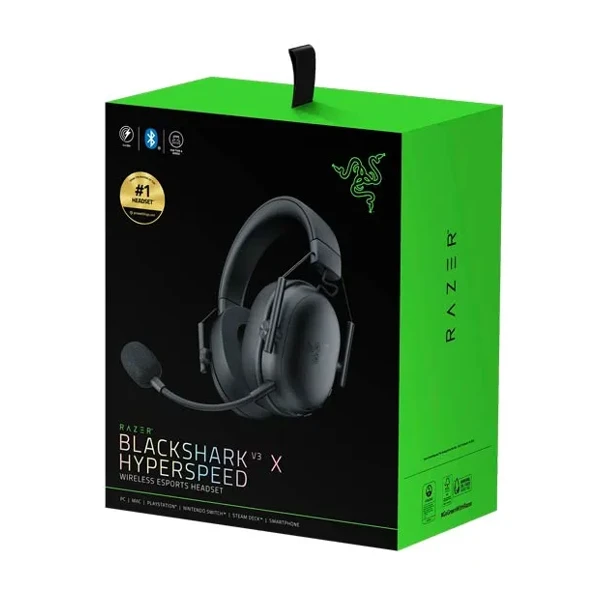 Razer BlackShark V3 X HyperSpeed 7.1 Surround Wireless Gaming Headset — Bakı