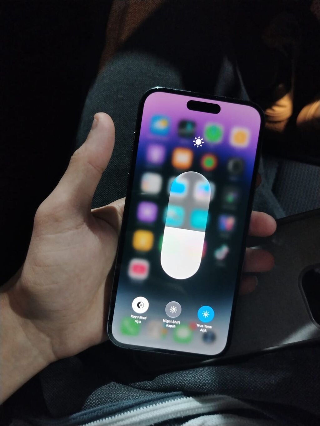 IPhone 14 Pro Max, 128 GB, Deep Purple, Zəmanət, Face ID, Sənədlərlə — Apple iPhone, Mingəçevir (4)