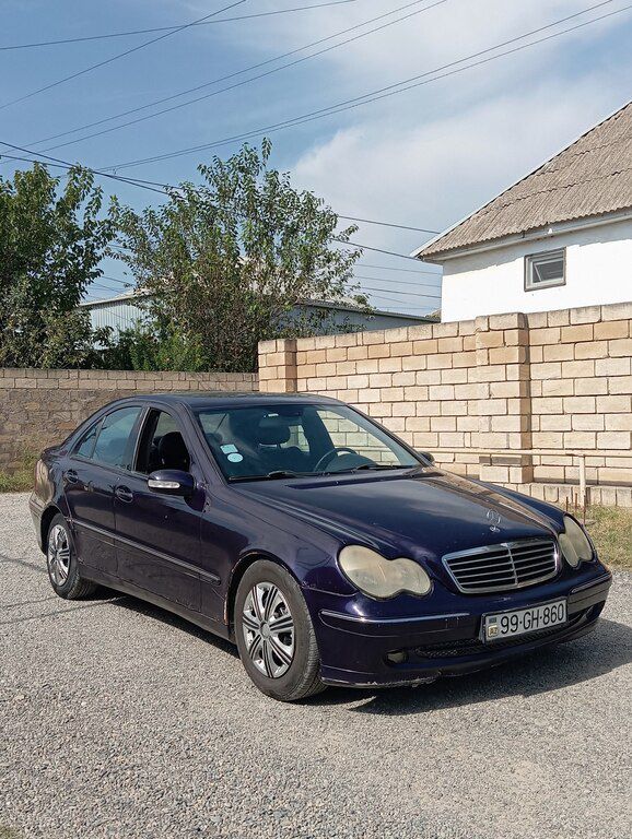 Mercedes C 220, 2.1 L, 2001 il, 296 000 km 99-GH-860 — Avtomobillər, Sabirabad (4)