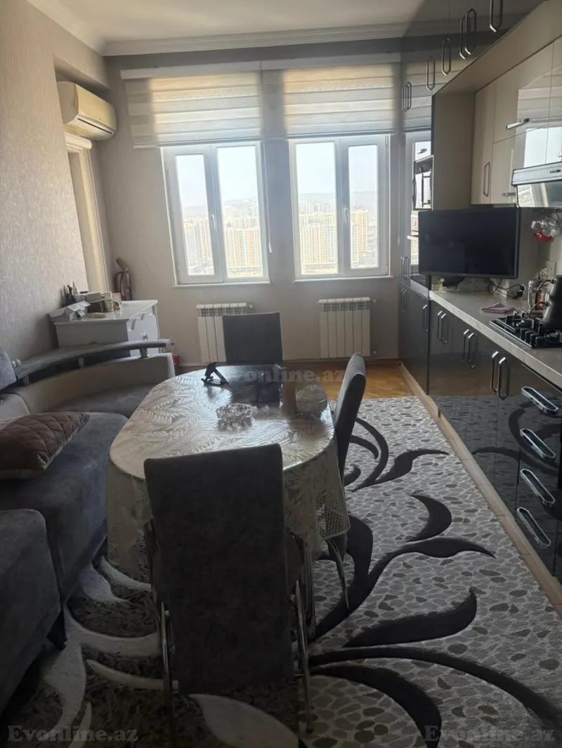 Kirayə verilir 2 otaqlı Mənzil Yeni tikili 110 m² Bakı, Yasamal r., Elmlər Akademiyası m — Mənzil, Bakı (3)