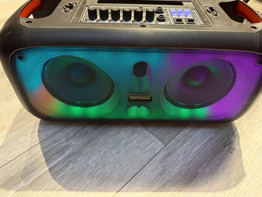 Hoffmann daşına bilən Bluetooth akustik sistemi - Güclü stereo səs — Akustik sistemlər, Bakı (2)