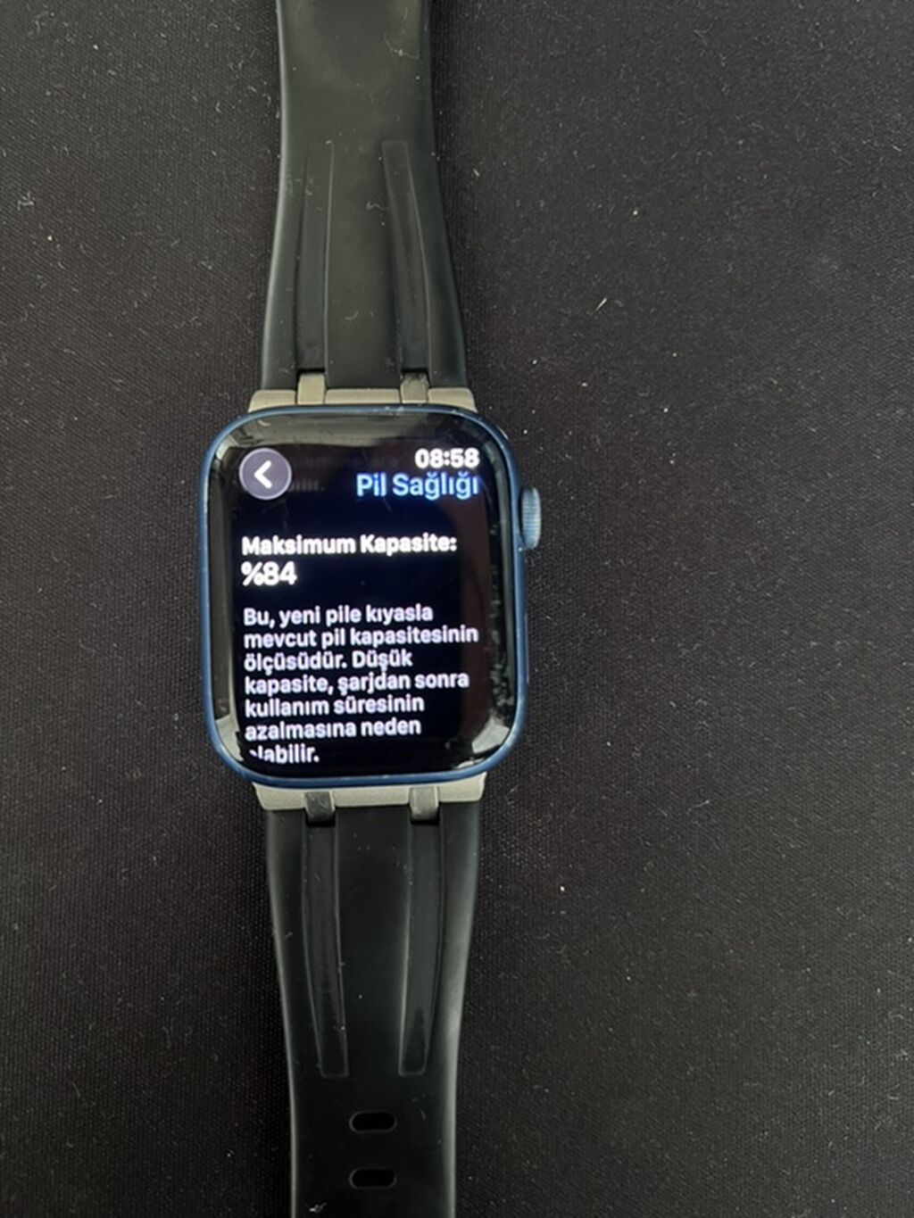 Satılır Apple Whatch Series 7 45mm 84% Battery — Ağıllı saatlar, Bakı (6)