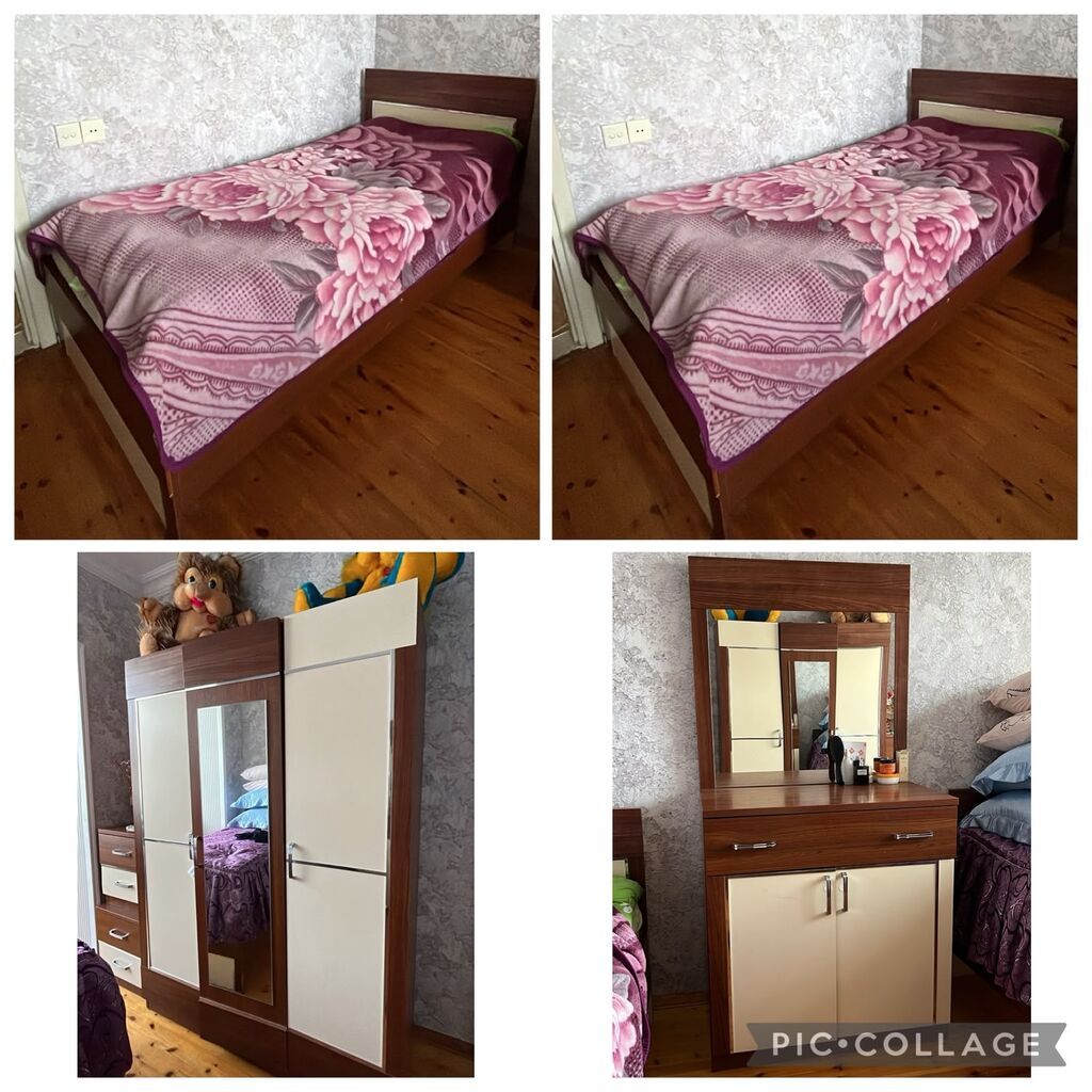 Genc odasi satlir 300 azn deste daxilidir 2 carpayi bazsiz — Mebel, Bakı