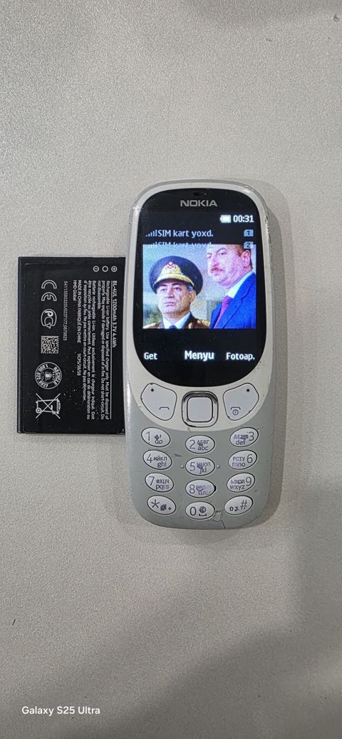 Nokia 3310, 2 GB Memory Capacity, rəng - Ağ, İki sim kartlı — Bakı