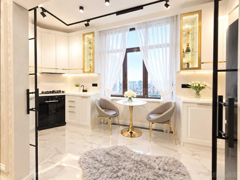 Satılır 3 otaqlı Mənzil Yeni tikili 105 m² Bakı, Nərimanov r., Bakmil m — Mənzil, Bakı (6)