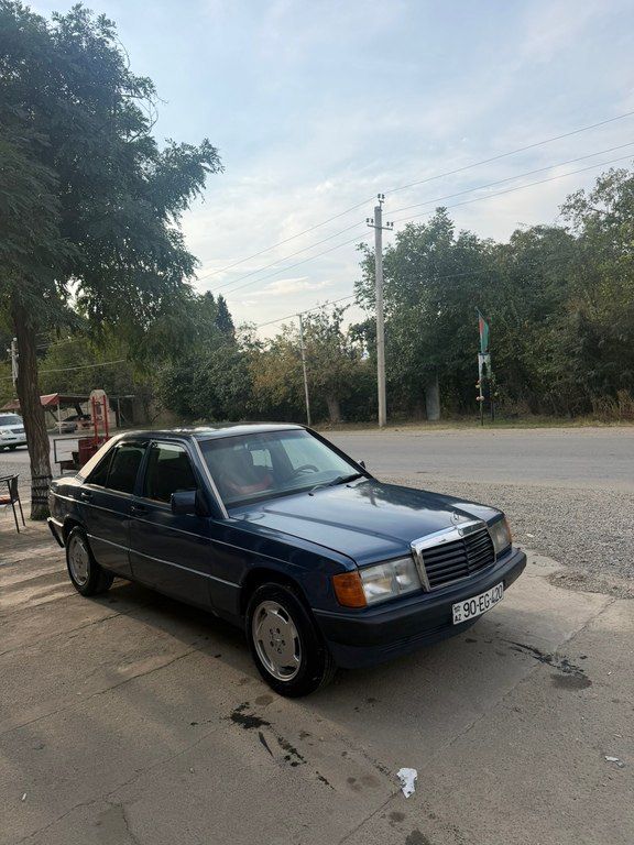 Mercedes 190, 2.0 L, 1992 il, 154 478 km 90-EG-420 — Avtomobillər, Şəmkir (12)