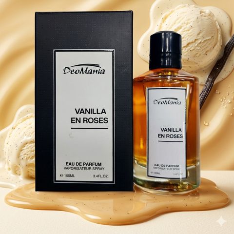 No Brand Vanilla En Roses qadınlar üçün ətir suyu 100 ml — Bakı