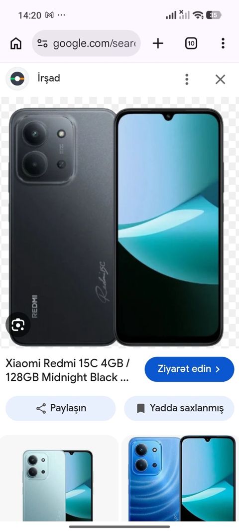 Redmi 128 GB, rəng - Qara, Barmaq izi — Masazır