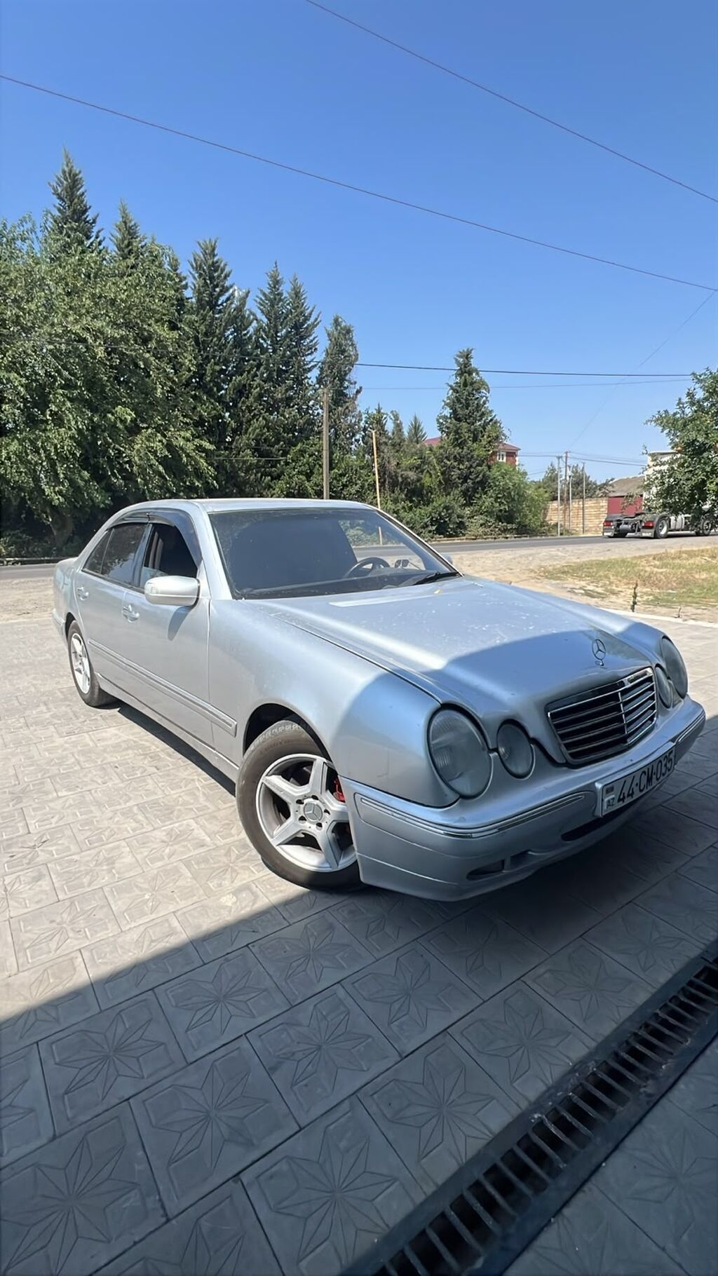 Mercedes-Benz E-Class: 2.2 l 2000 il Sedan 44-CH-035 — Avtomobillər, Digah