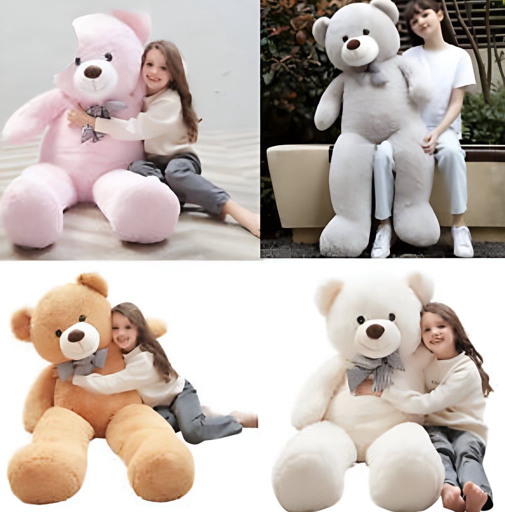 Yumşaq oyuncaq Panda OM15, 130 sm, ağ/qara — Yumşaq oyuncaqlar, Bakı (3)