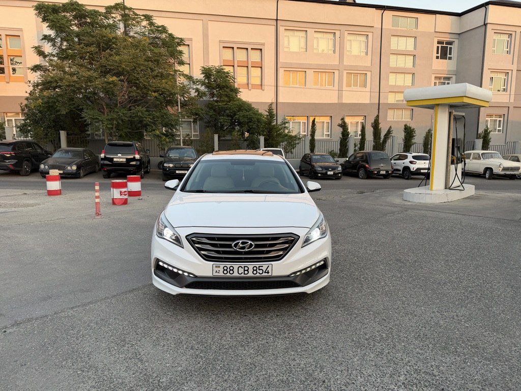 Hyundai Sonata, 2.4 L, 2015 il, 148 000 km 88-CB-854 — Avtomobillər, Bakı (12)