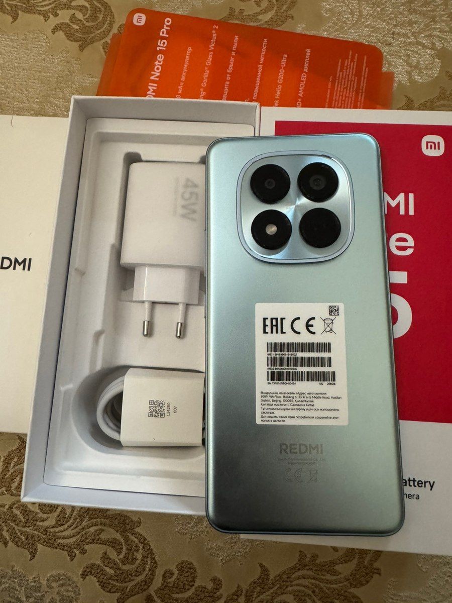 Xiaomi Redmi Note 15 Glacier Blue 256GB/8GB — Smartfonlar, Bakı