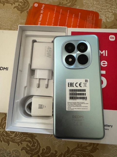 Xiaomi Redmi Note 15 Glacier Blue 256GB/8GB — Bakı