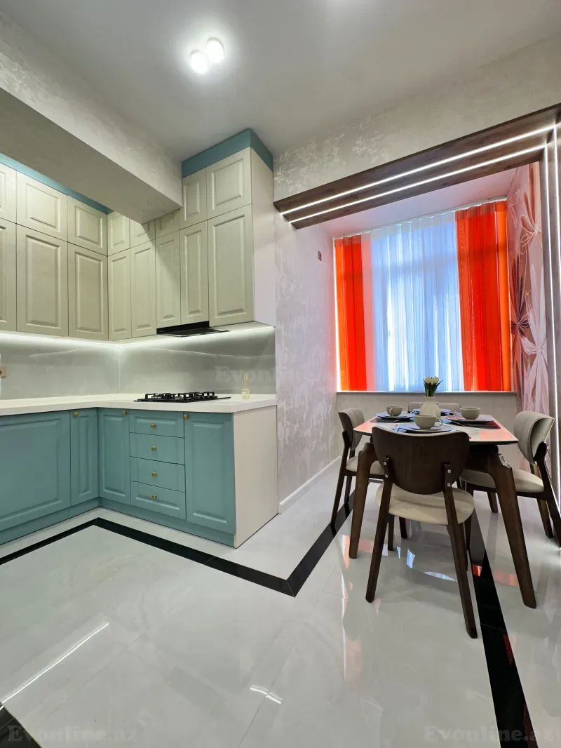 Satılır 2 otaqlı Mənzil Yeni tikili 84 m² Bakı, Xətai r., Həzi Aslanov m — Mənzil, Bakı (6)
