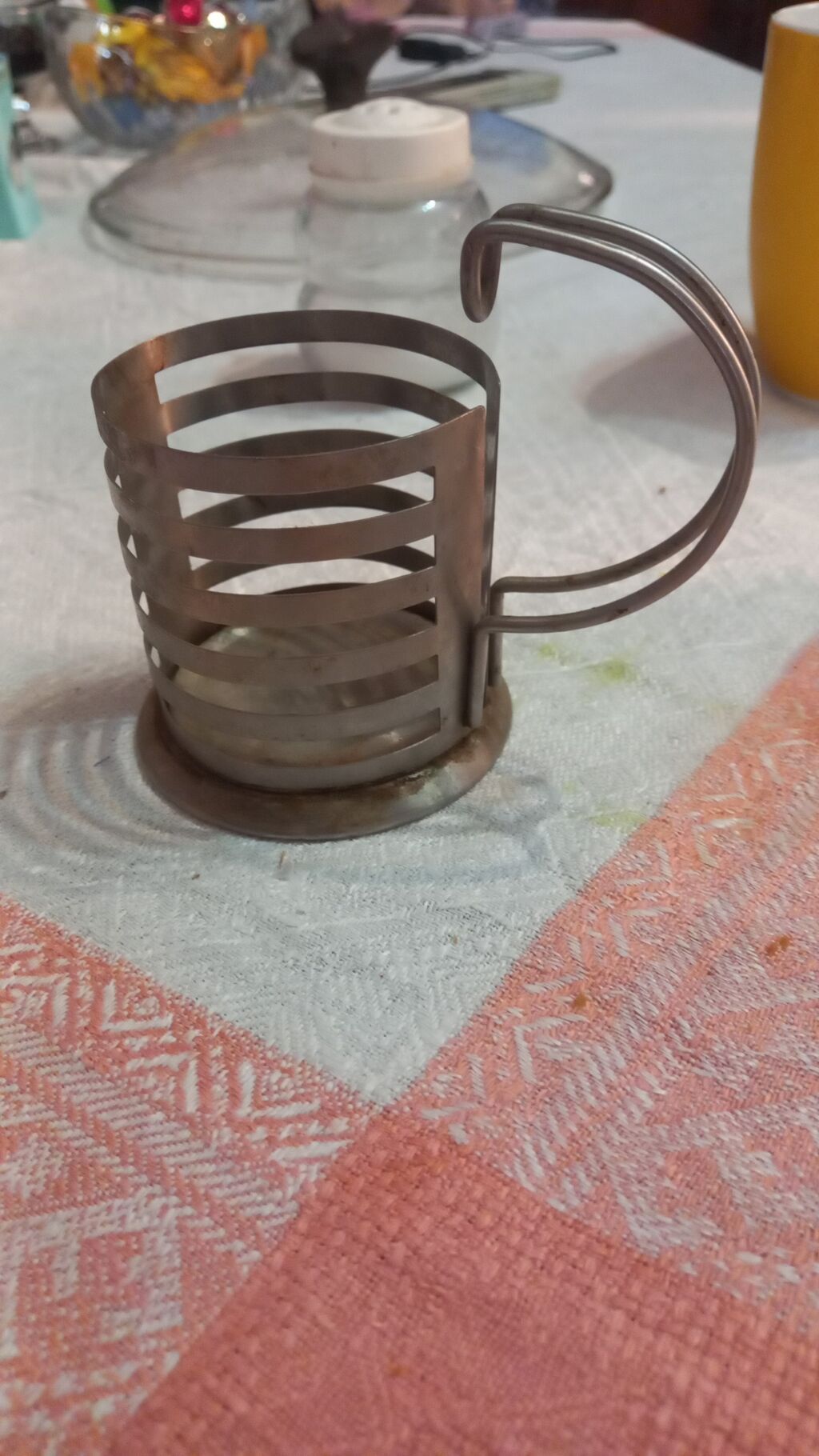 Retro süfrə dəsti – porselen və metal aksessuarlar - Porselen — Qablar və mətbəx əşyaları, Digah (4)