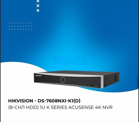 Hıkvısıon - DS-7608NXI-K1(D) nvr hıkvısıon - DS-7608NXI-K1(D) — Bakı