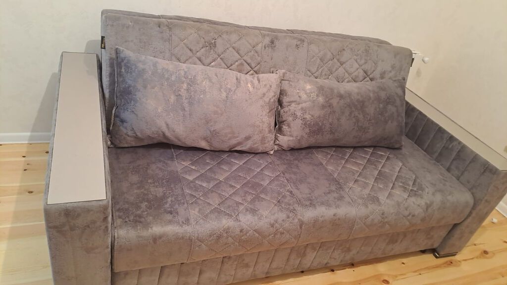 Divan-kravat, Yeni, Açılan, Bazalı, Vеlur parça — Divanlər, Bakı (2)