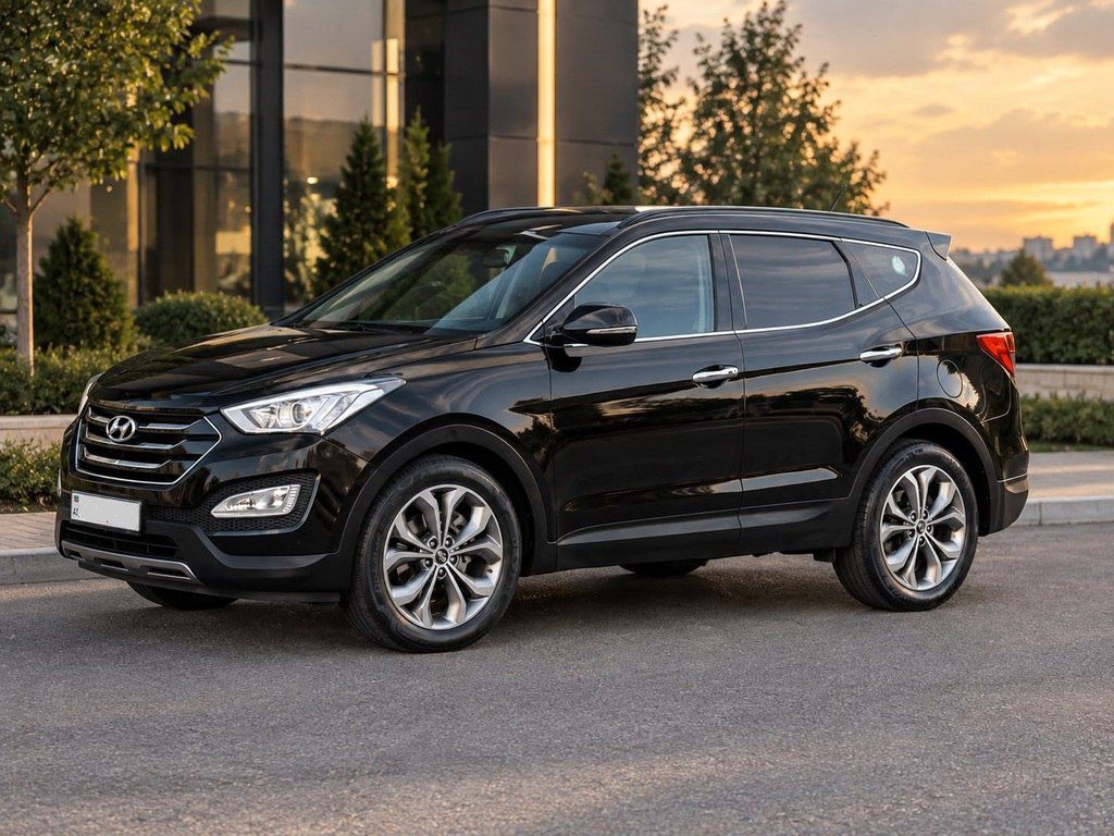 Hyundai Santa Fe, 2.0 L, 2014 il, 250 000 km — Avtomobillər, Bakı (5)