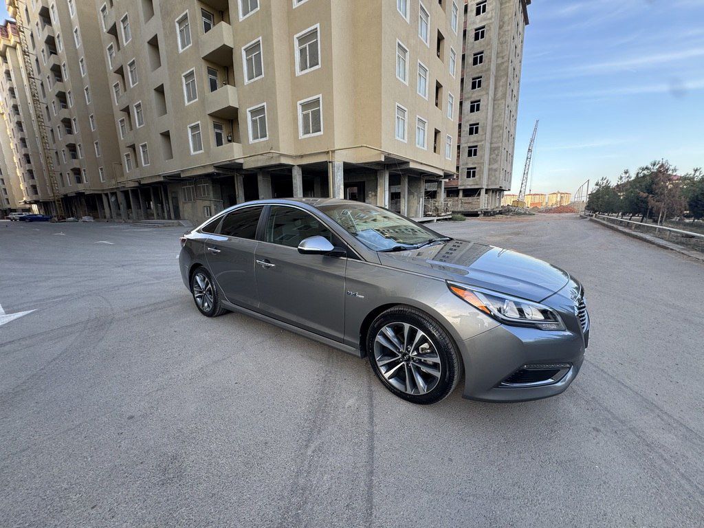 Hyundai Sonata, 2.0 L, 9.8 kWh, 2017 il, 130 600 km — Avtomobillər, Bakı (3)