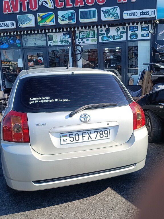 Toyota Corolla, 1.4 L, 2006 il, 470 000 km 50-FX-789 — Avtomobillər, Bakı (4)