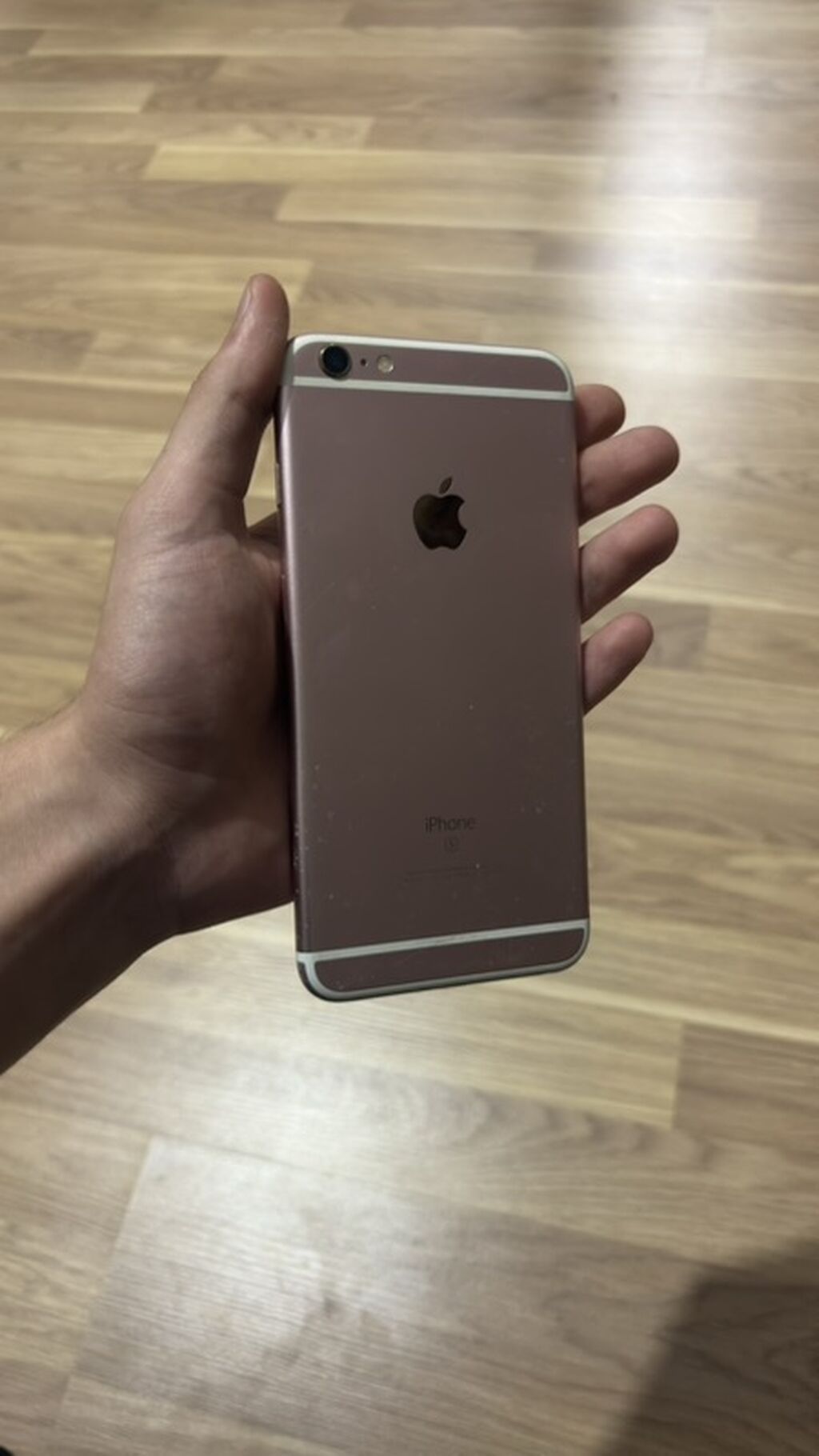 IPhone 6s Plus, 16 GB, Rose Gold, Barmaq izi — Apple iPhone, Bakı (2)