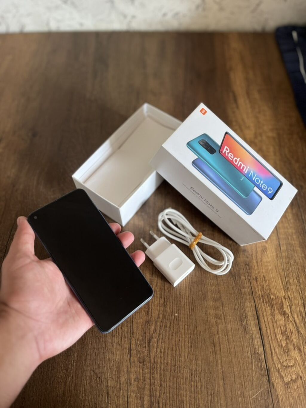 Redmi Note 9, 128 GB, rəng - Mavi, Barmaq izi, Face ID — Xiaomi, Bakı (4)