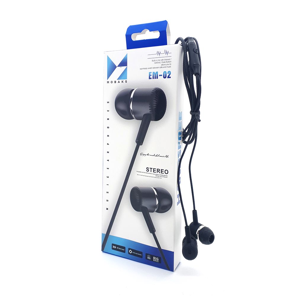 Simli Qulaqlıq Mobaks EM-02 Black — Mallar, Bakı